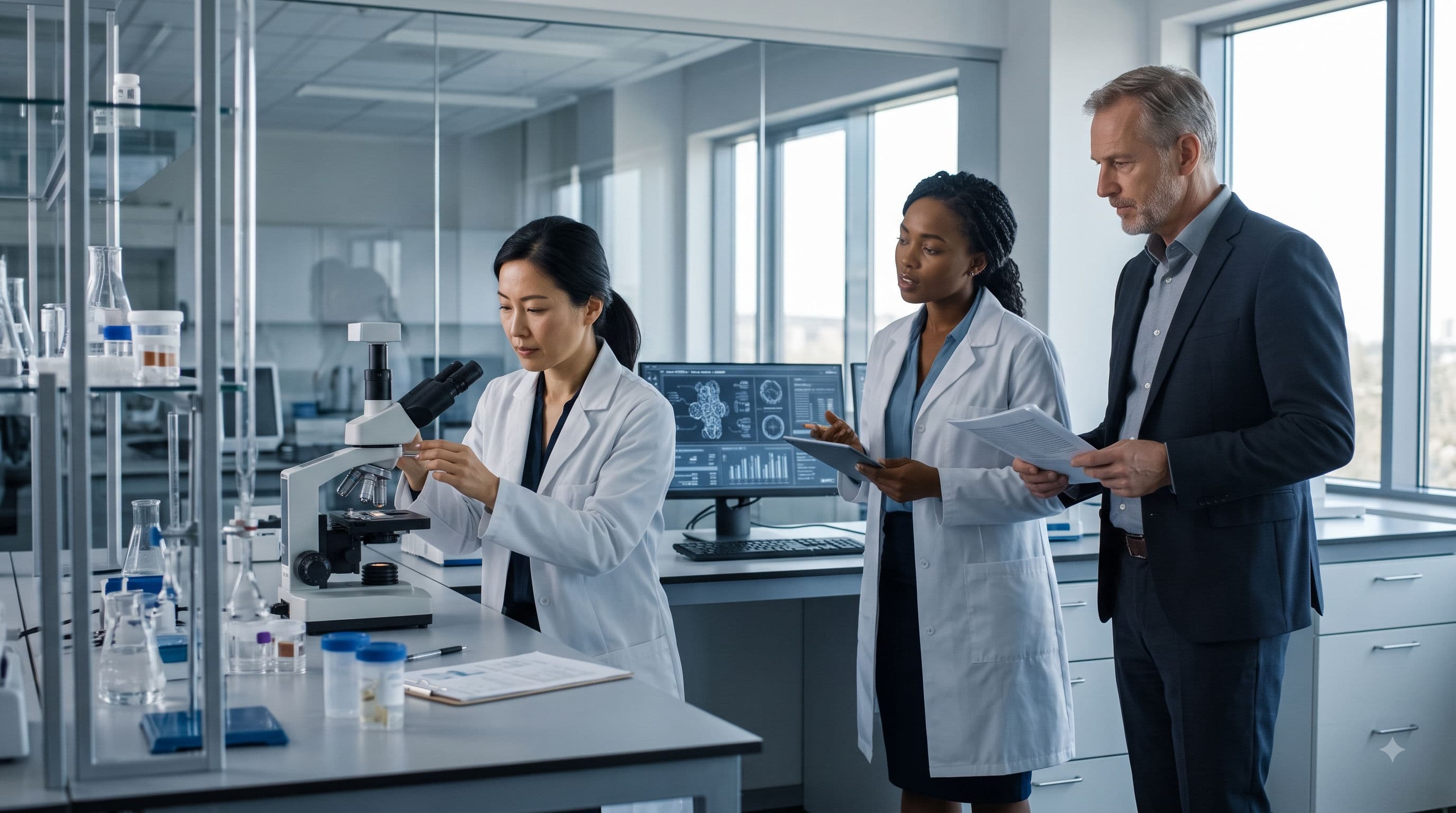 Laboratory research and scientific analysis