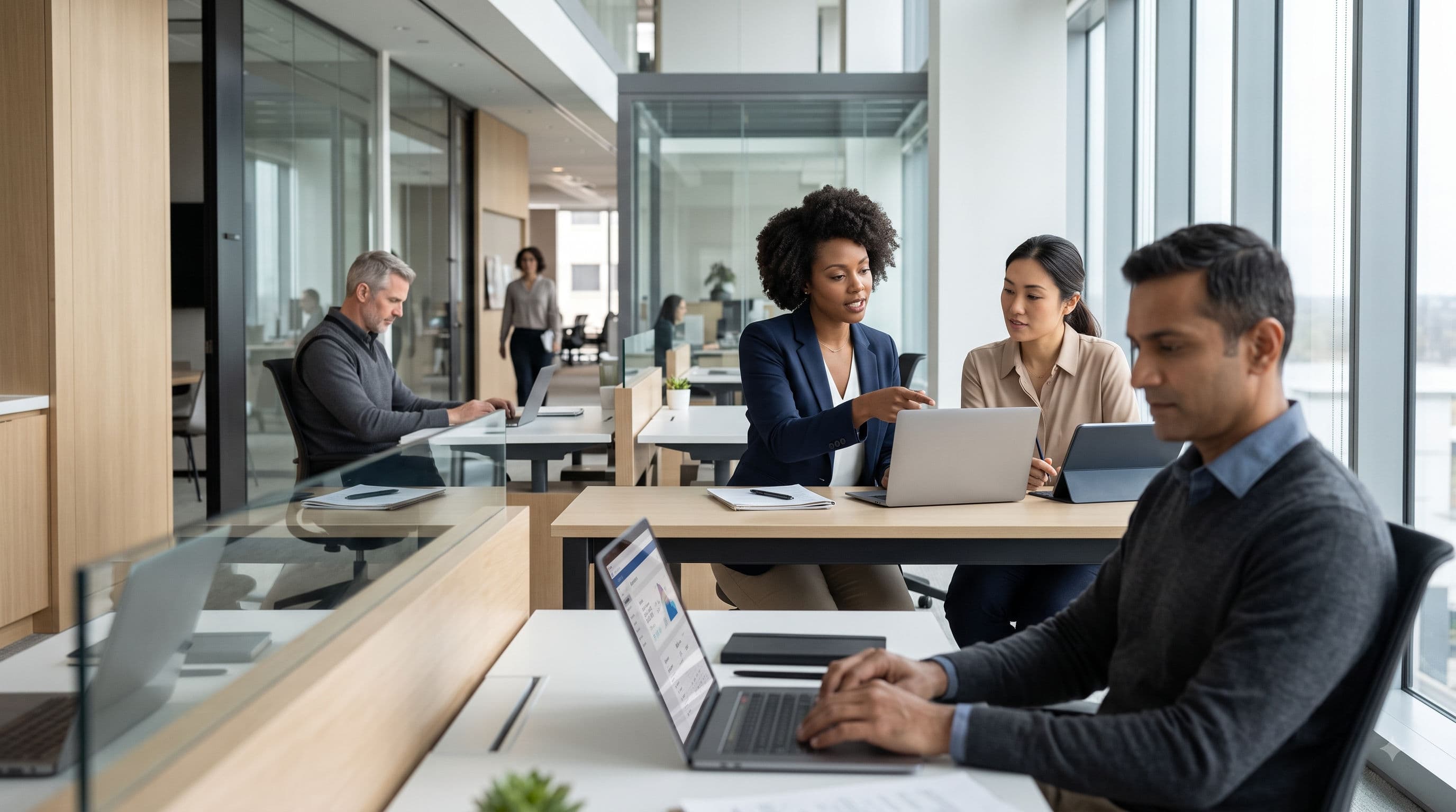 Enterprise workforce support professionals